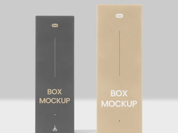 Front Sight of 2 Standing Boxes Mockup 1