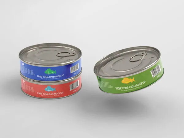 Front Sight of 3 Tuna Cans Mockup 1