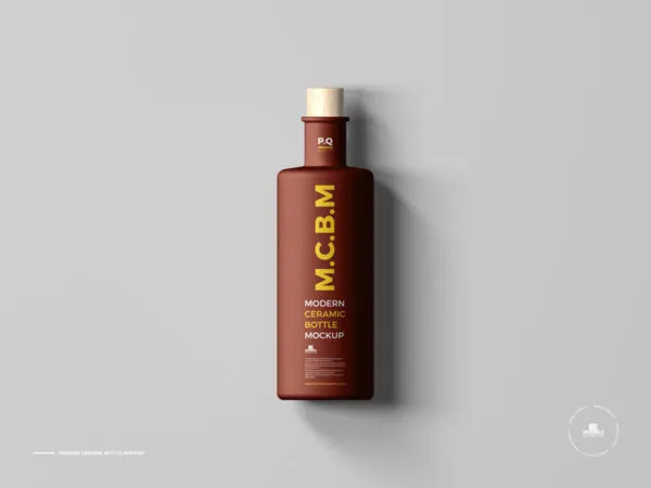 Front Sight of Ceramic Bottle Mockup 1