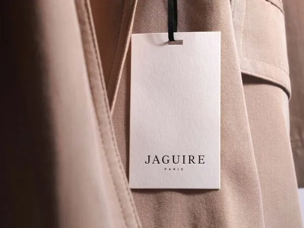 Front Sight of Label Mockup on Clothes 1