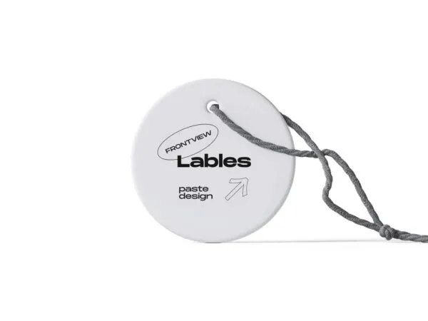Front Sight of Rounded Tag Mockup and Its Rope 1