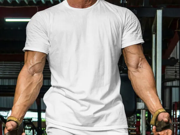 Front Sight of Sport Technical T Shirt Mockup 1