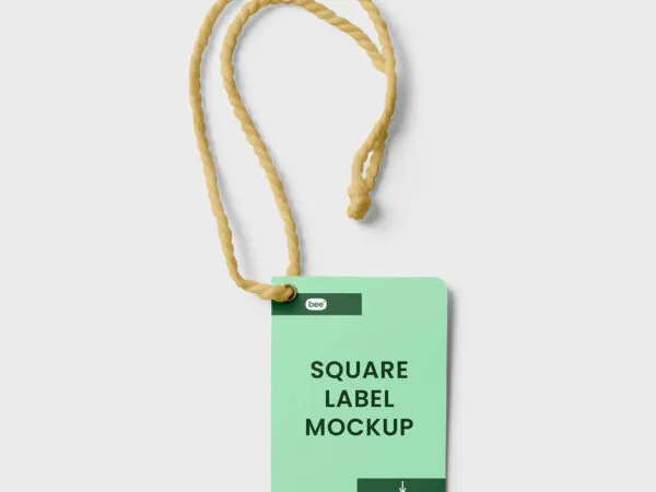 Front Sight of Square Tag Mockup 1