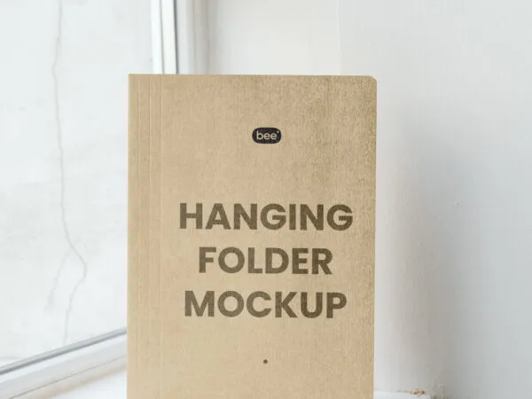 Front Sight of Standing Folder Mockup 1