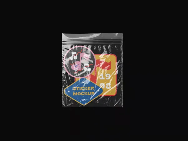 Front Sight of Three Sticker Mockup 1