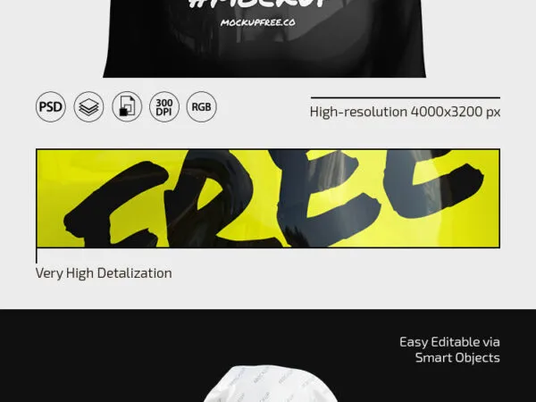 Front View Instagram Profile Picture Mockup with 3D Human Figure 1
