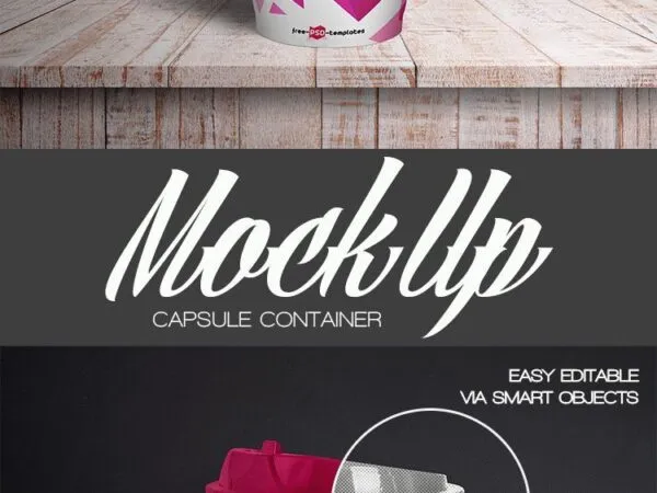 Front View Mockup of a Coffee Cup with Lid 1