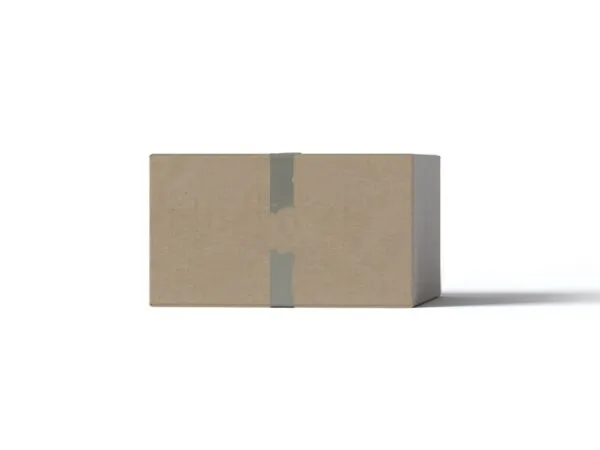 Front View Packaging Box Mockup 1