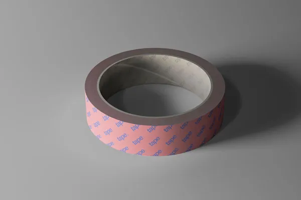 Front View of Branded Tape Mockup 1