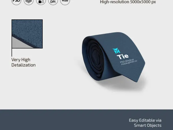 Front View of Two Tie Mockups 1