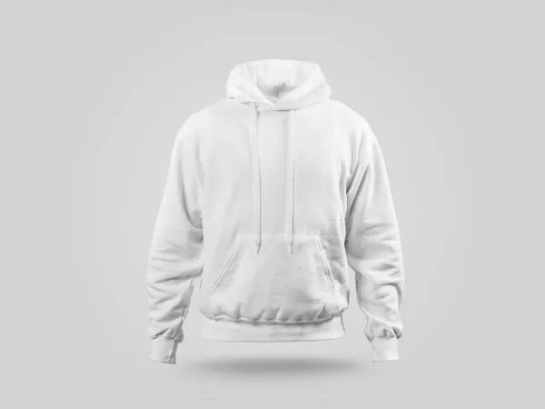 Front View of a Simple Hoodie Mockup 1