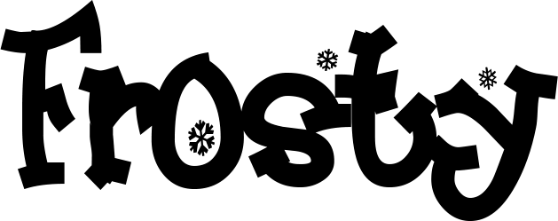 Frosty Font 1