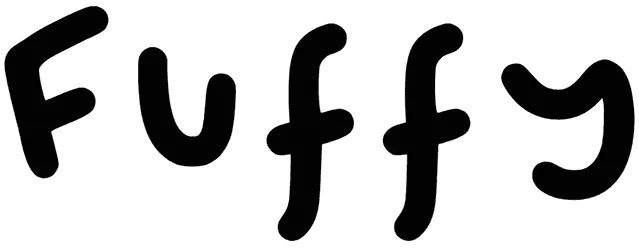Fuffy Font 1