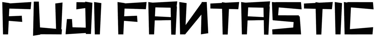 Fuji Fantastic Font 1