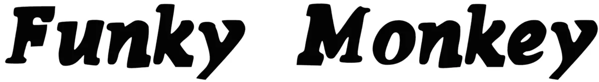 Funky Monkey Font 1