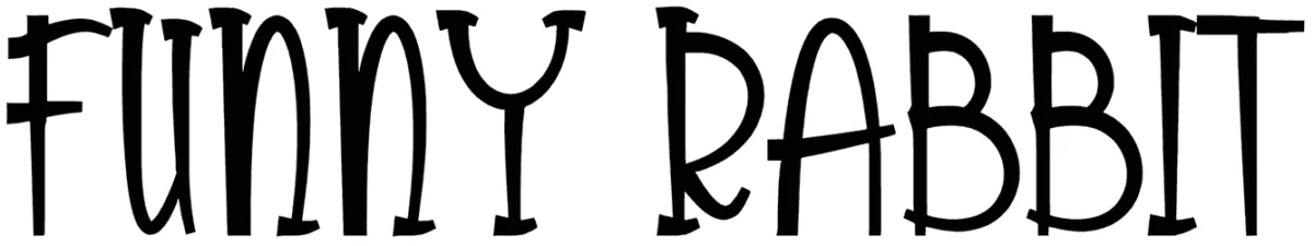 Funny Rabbit Font 1