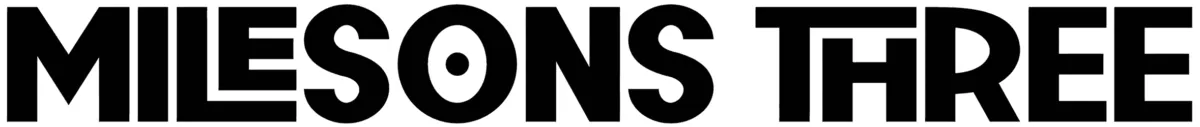 GR Milesons Three Font 1