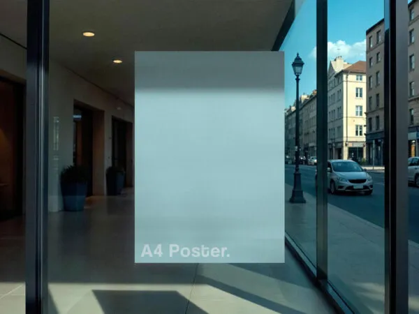 Gallery Window Poster Mockup 1