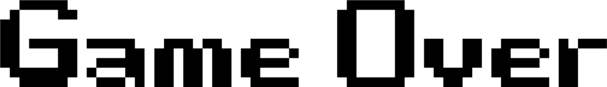 Game Over Font 1