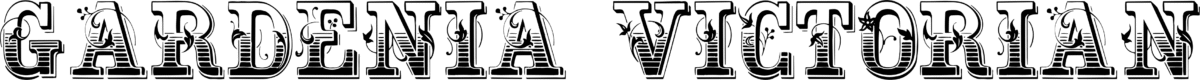 Gardenia Victorian Font 1