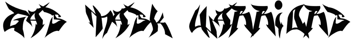 Gas Mask Warriors Font 1