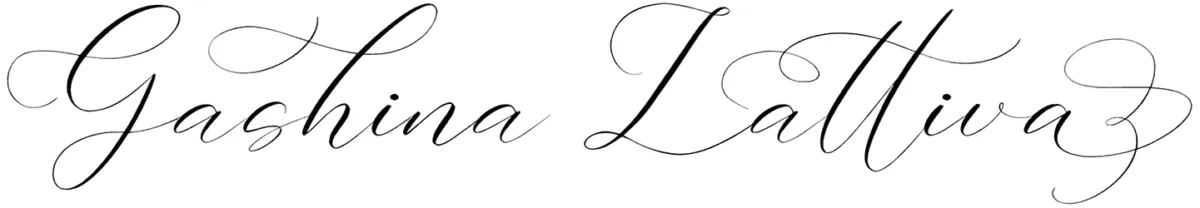 Gashina Lattiva Font 1