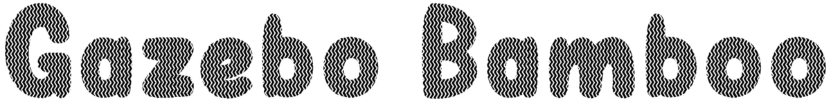 Gazebo Bamboo Font 1