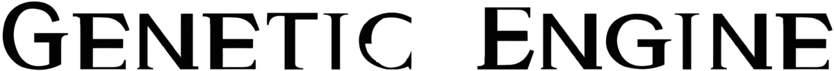 Genetic Engine Font 1