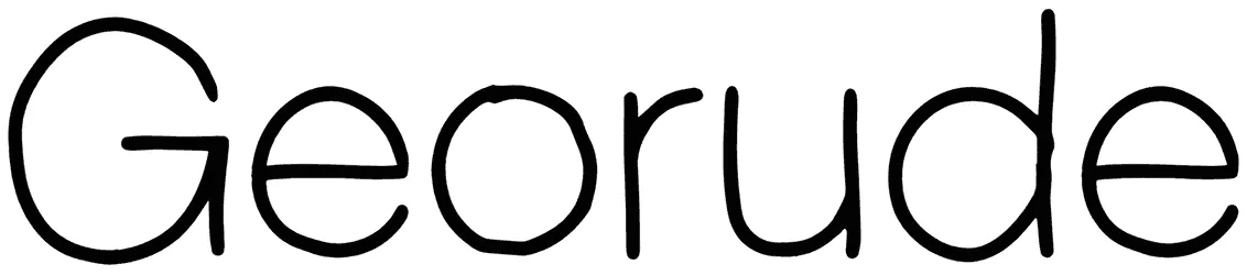 Georude Font 1
