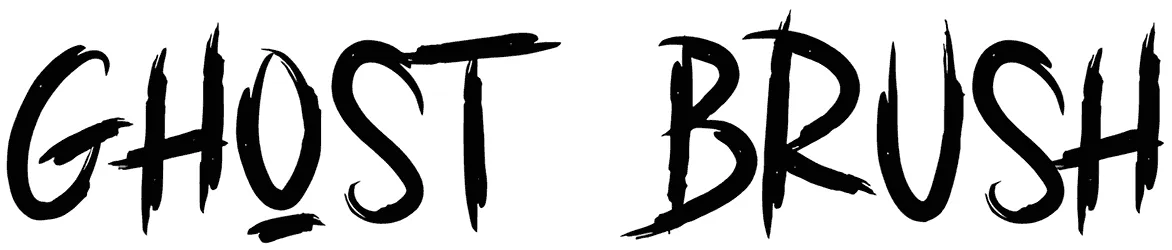 Ghost Brush Font 1
