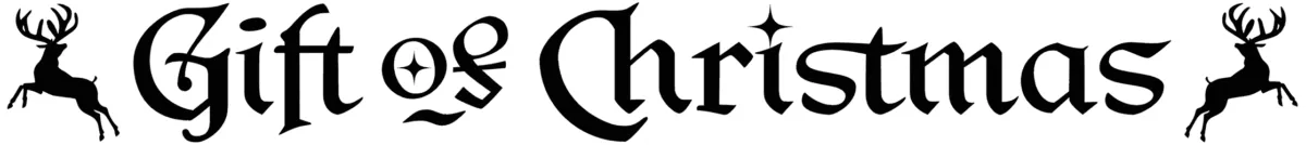 Gift Of Christmas Font 1