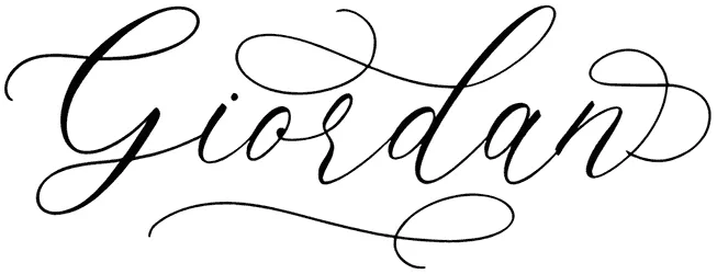 Giordan Font 1