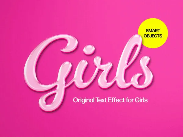 Girls Text Effect 1