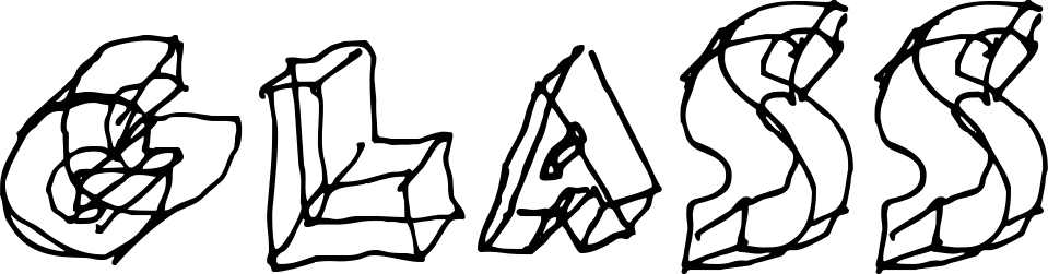 Glass Font 1
