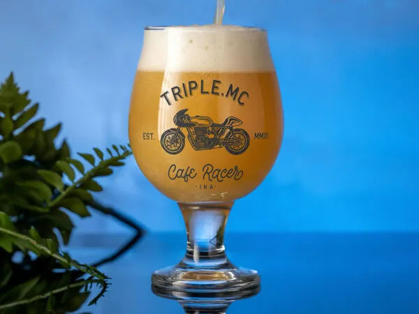 Glass Pint of Beer Mockup 1
