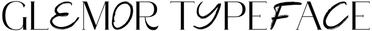 Glemor Typeface Font 1
