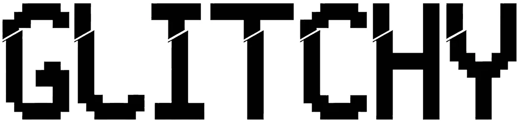 Glitchy Font 1