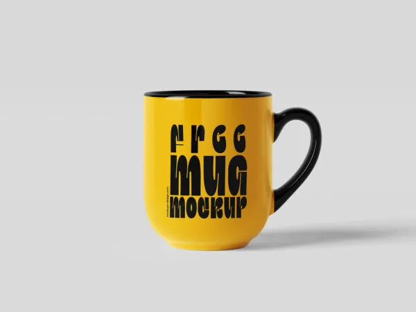 Glossy Mug Mockup 1