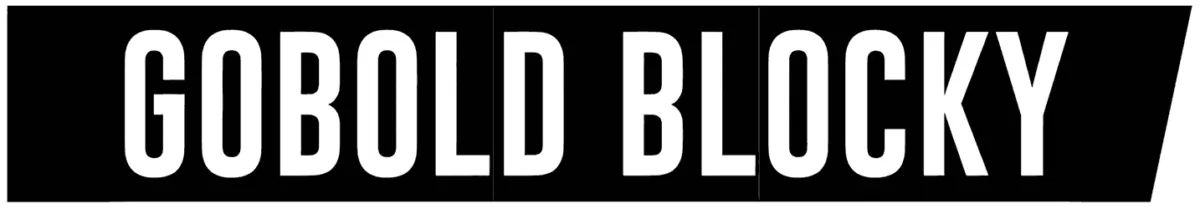 Gobold Blocky Font 1