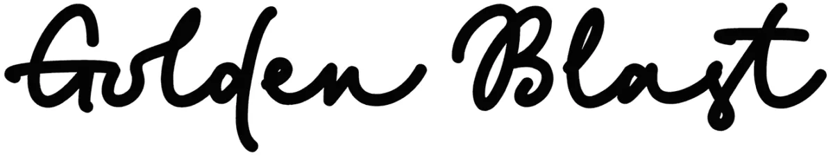 Golden Blast Font 1
