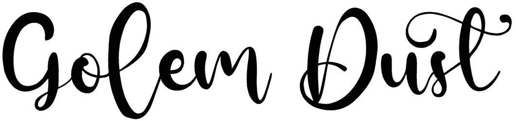 Golem Dust Font 1