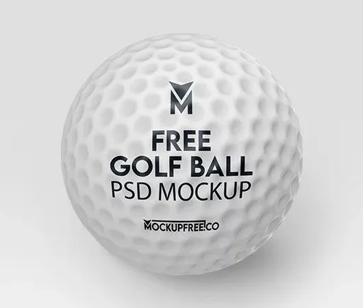 Golf Ball Mockup 1