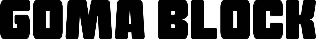 Goma Block Font 1