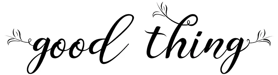 Good Thing Font 1