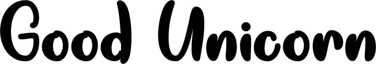Good Unicorn Font 1