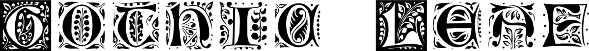 Gothic Leaf Font 1