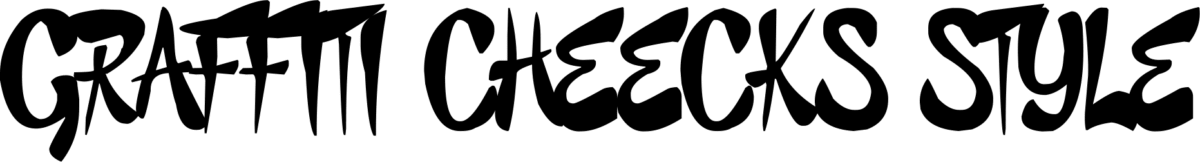Graffiti Cheecks Style Font 1