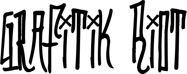 Grafitik Riot Font 1