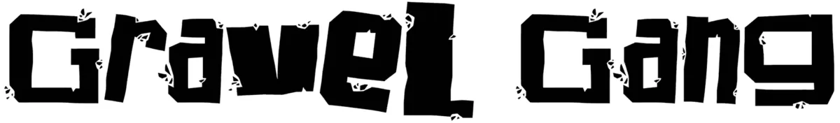 Gravel Gang Font 1