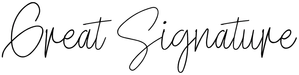 Great Signature Font 1